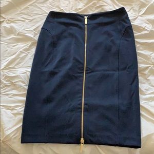 MK Navy Pencil Skirt